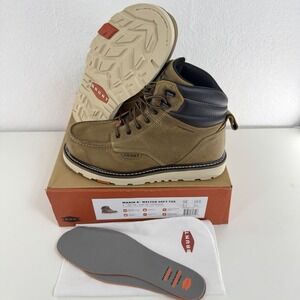 Brunt Marin Welted Boot Soft Toe 6" Workwear Men Sz 13 Slip Resist NEW w/ Marker